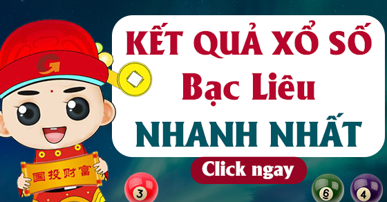 Xổ số Bạc Liêu 30 ngày